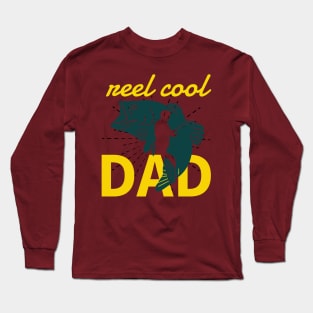 Reel Cool Dad Men T-shirt Long Sleeve T-Shirt